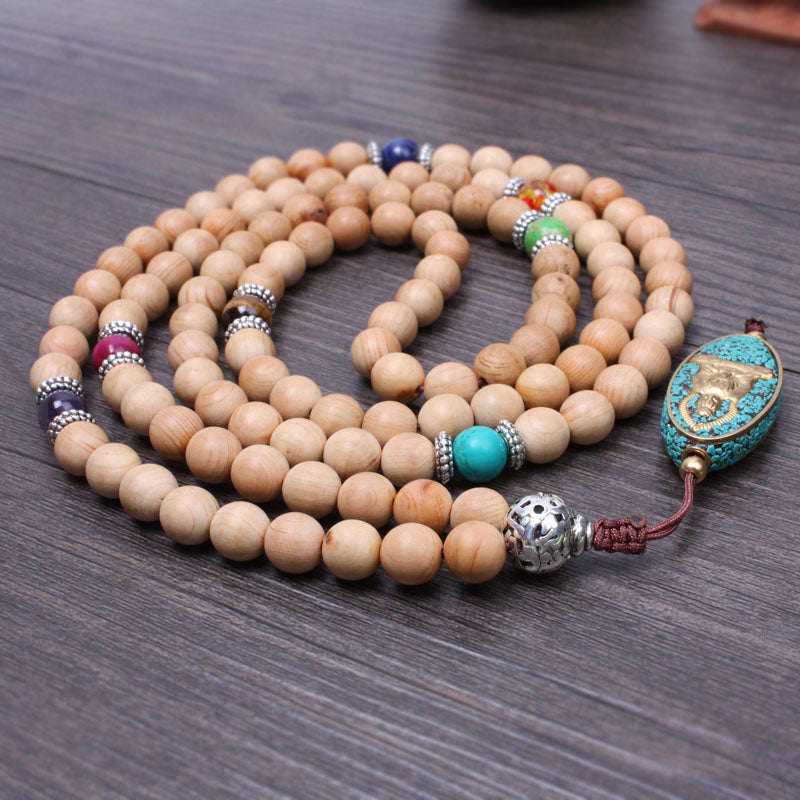 Wood Beads Mala