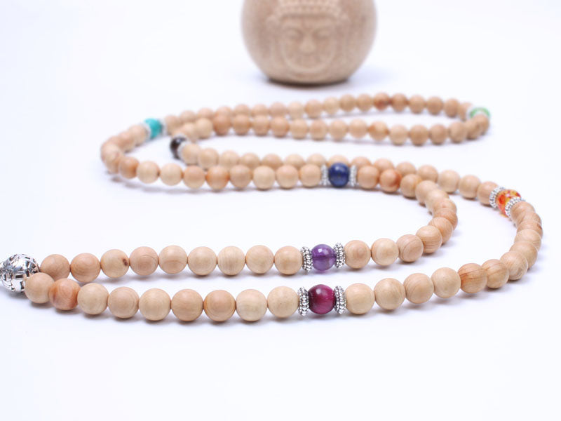 Wood Beads Mala